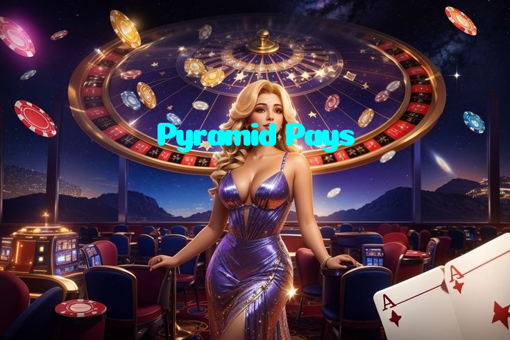 Pyramid Pays casino presented on mobile device in Pakistan with slots and live games